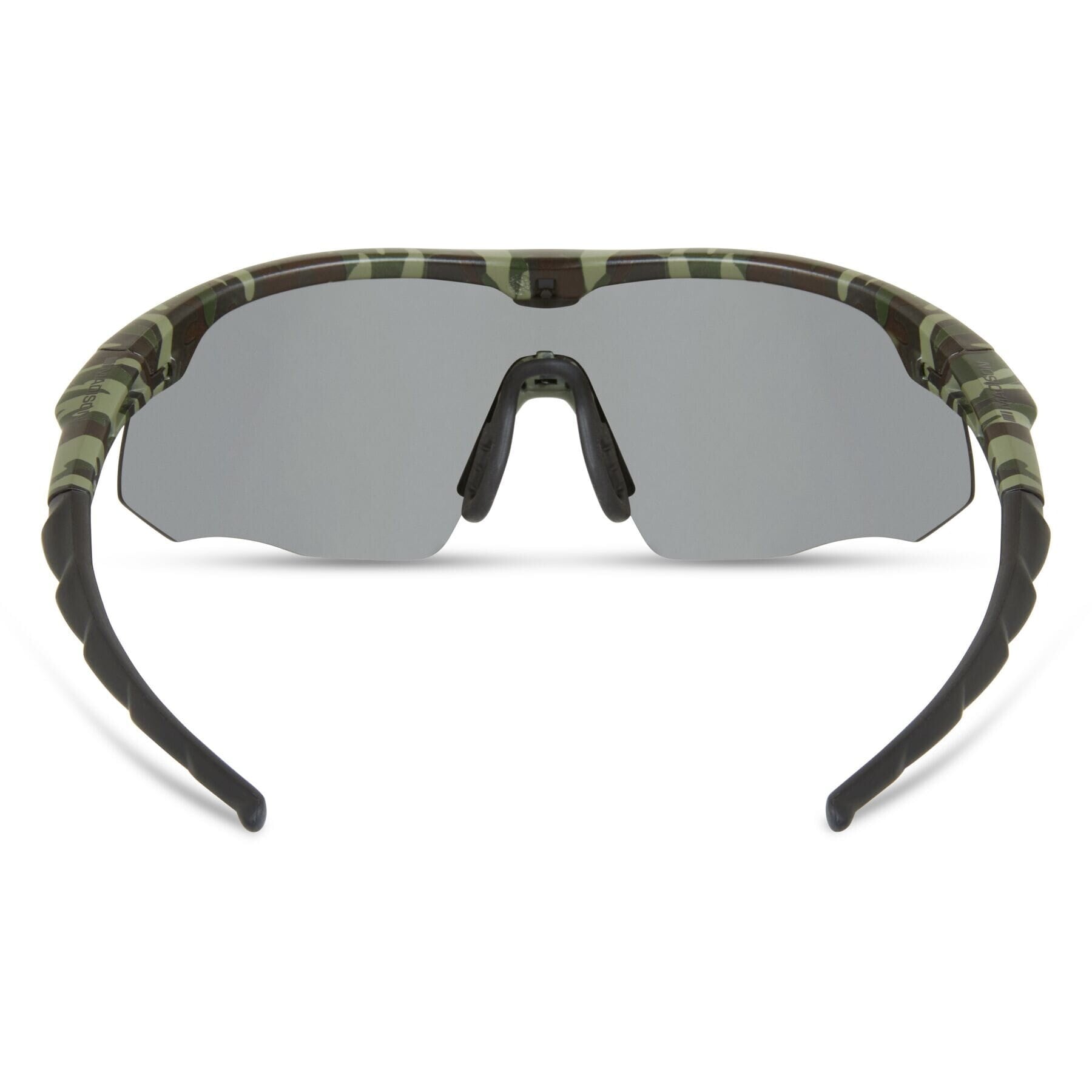 Shields Sunglasses - 3 lens pack - green camo / bronze, amber and clear lens