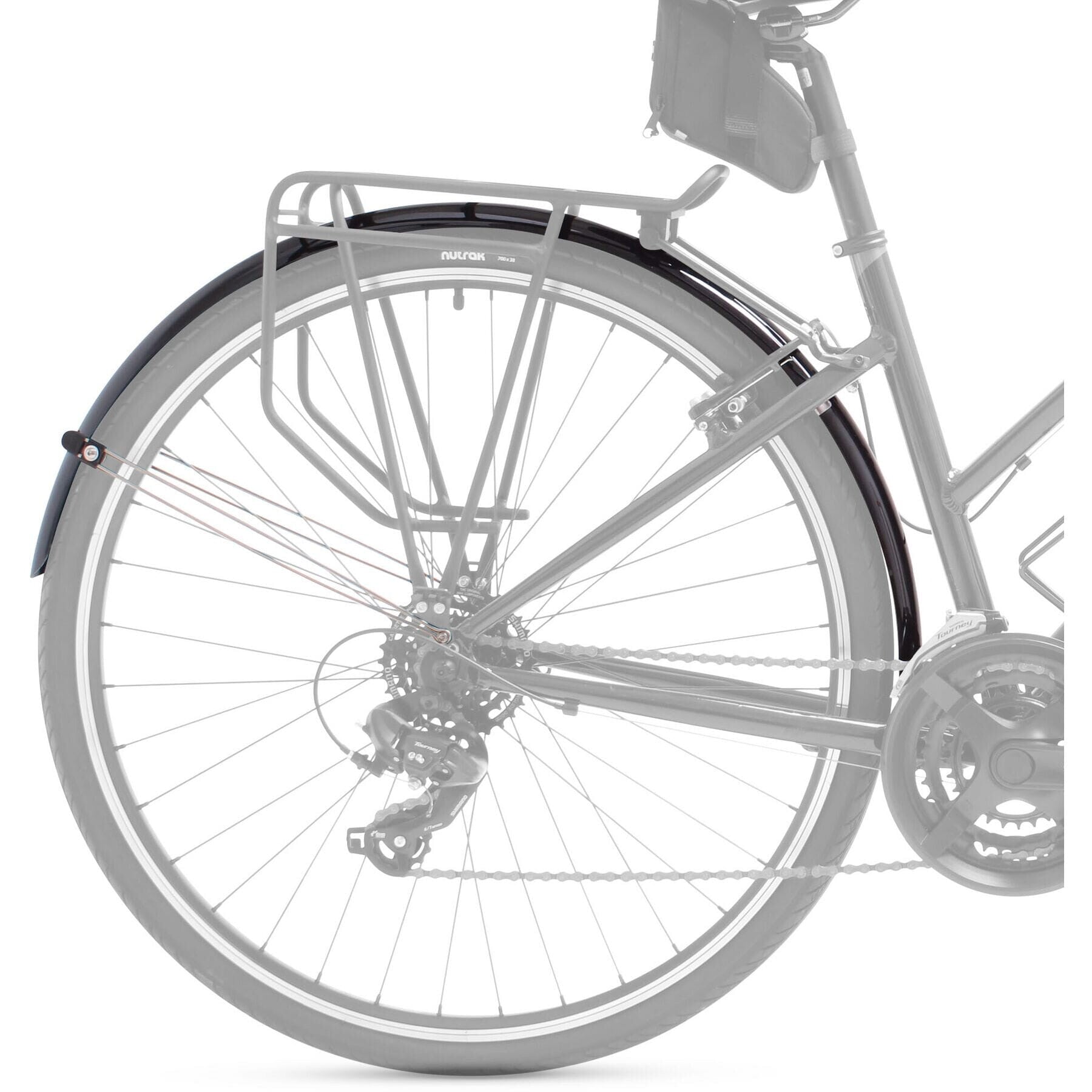 Commute full length mudguards 700 x 33mm black