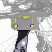 Essential kickstand, 24-29 inch adjustable, 40mm direct mount, 20kg
