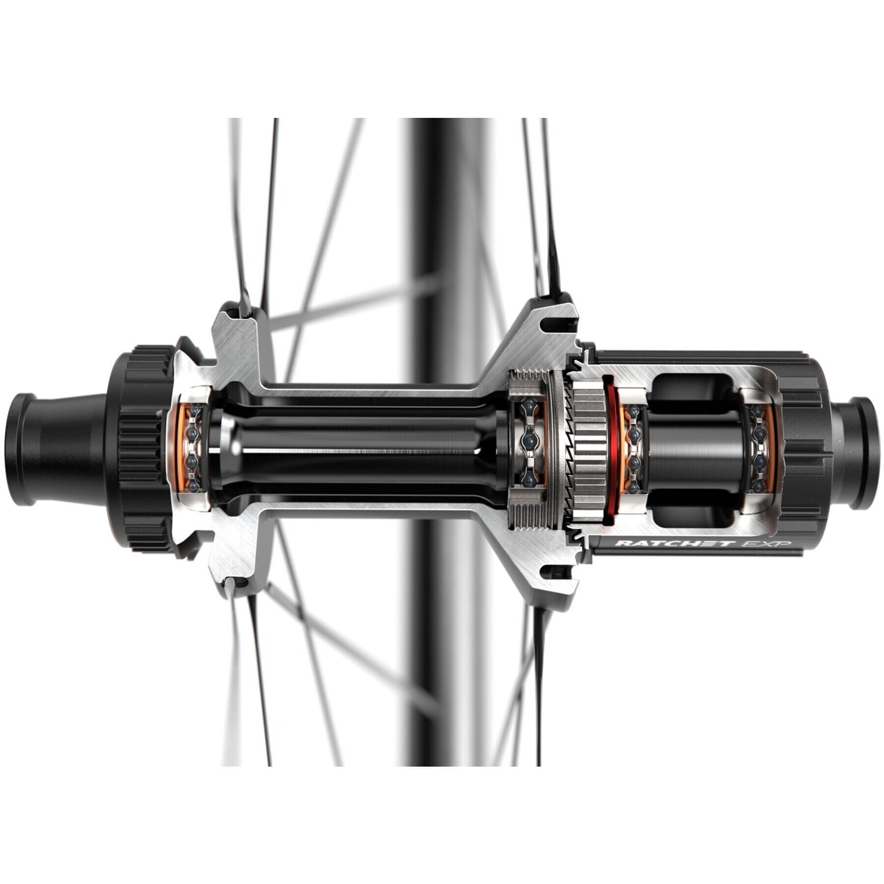 ERC 1100 DICUT disc brake wheel, carbon clincher 45 x 22 mm, front