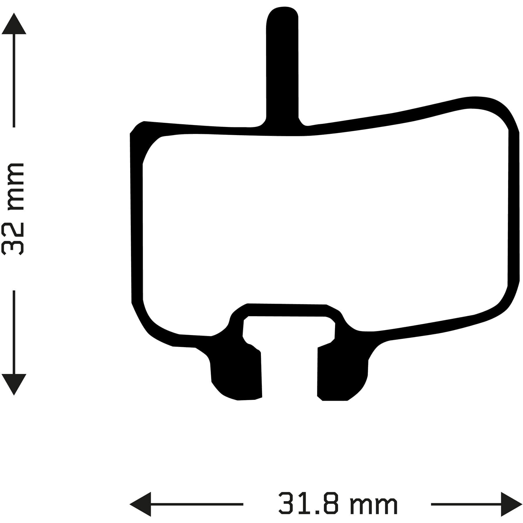 Sintered Disc Brake Pads for Hayes HFX-MAG / HFX 9 / Promax Hydraulic