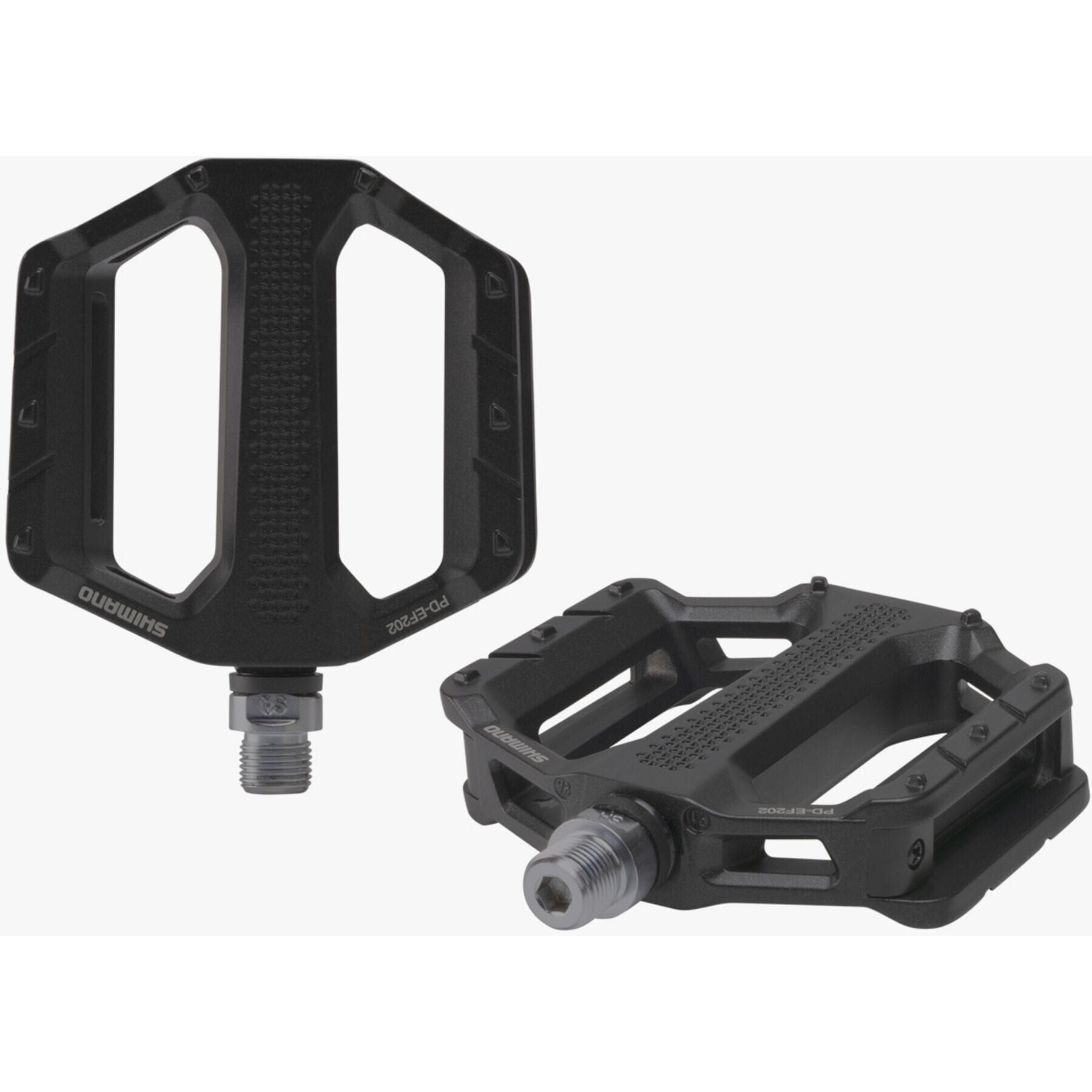 PD-EF202 MTB flat pedals, black
