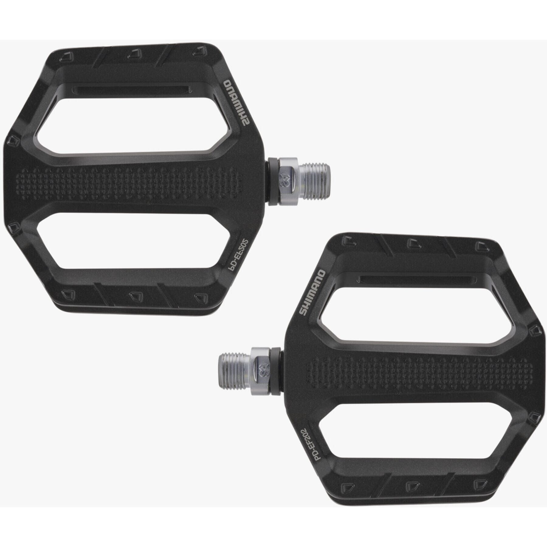 PD-EF202 MTB flat pedals, black
