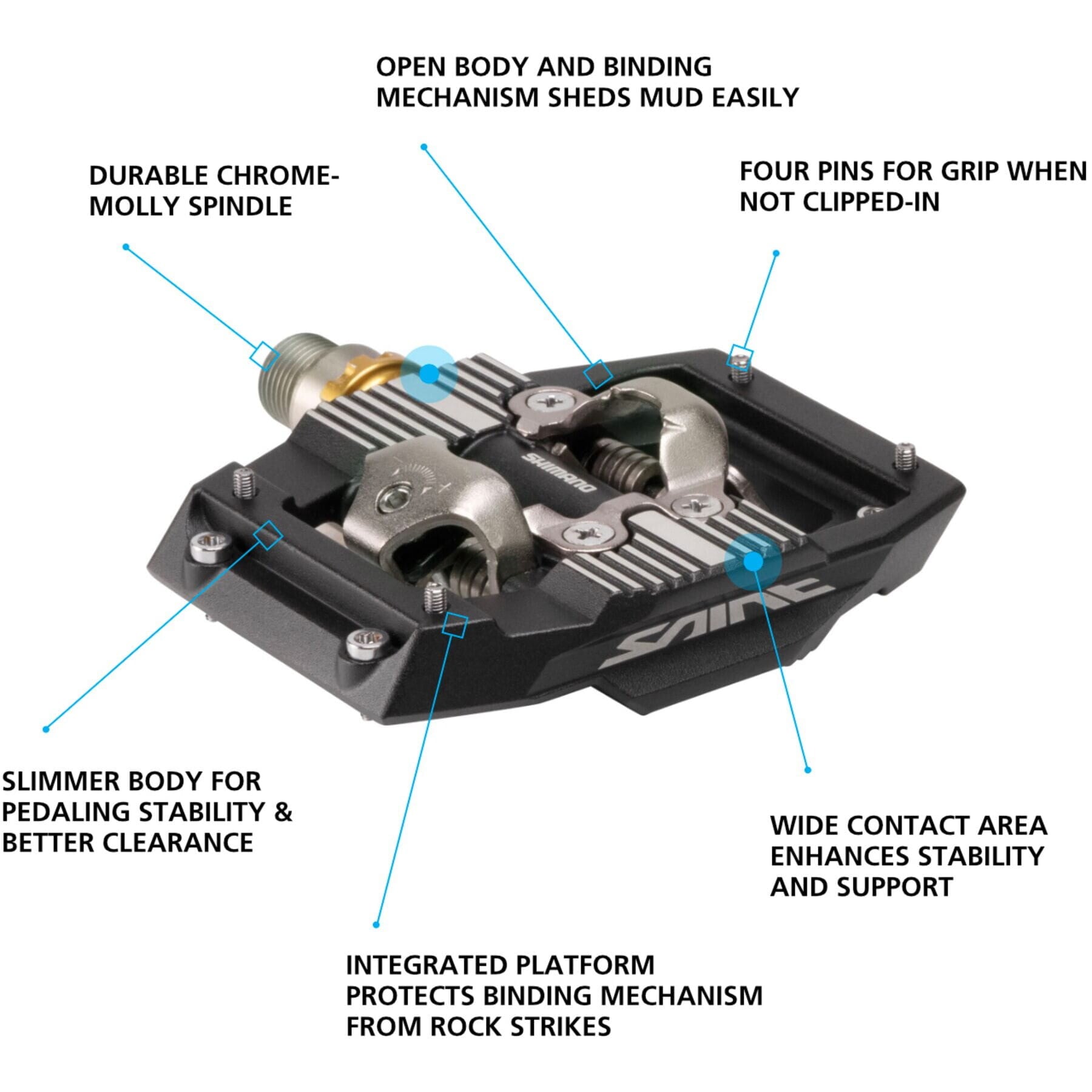 PD-M821 Saint SPD pedals