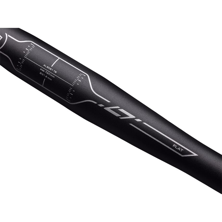 LT Handlebar, Alloy, Flat, 31.8mm, 720mm x 0mm