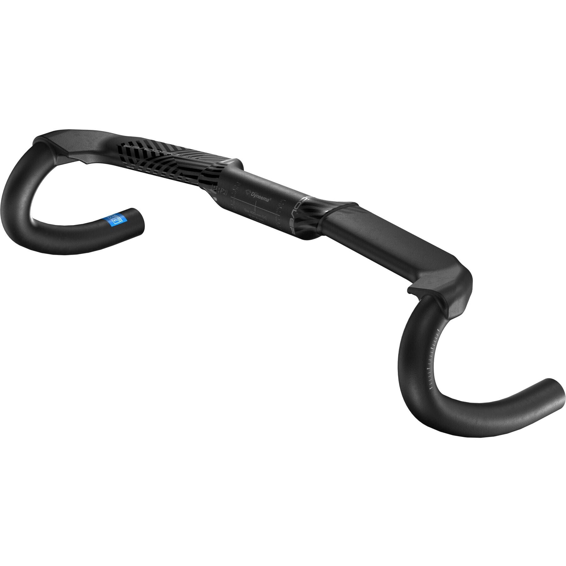 Discover Aero Handlebar, Carbon, 31.8mm, 40cm, 12&deg; Flare