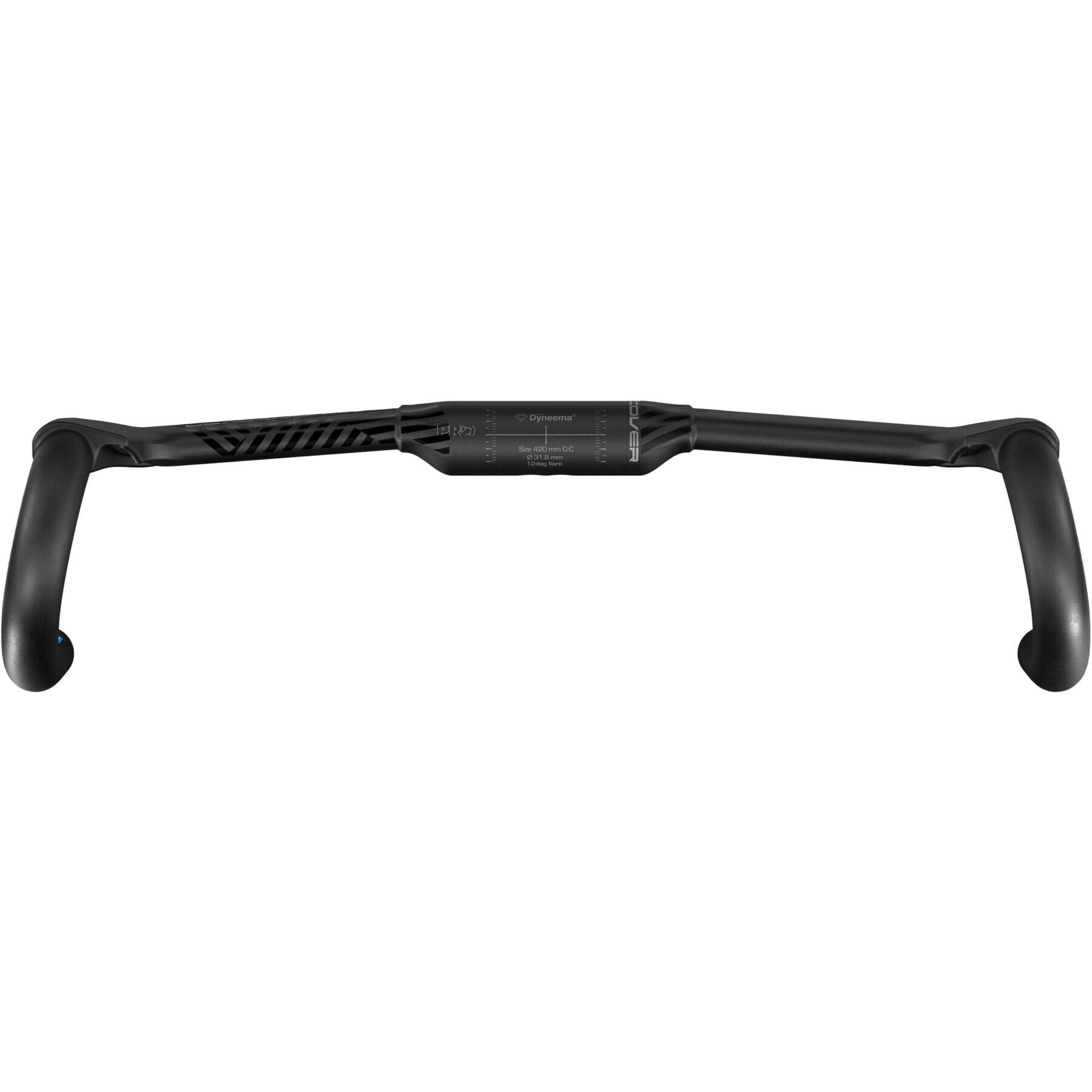 Discover Aero Handlebar, Carbon, 31.8mm, 40cm, 12&deg; Flare