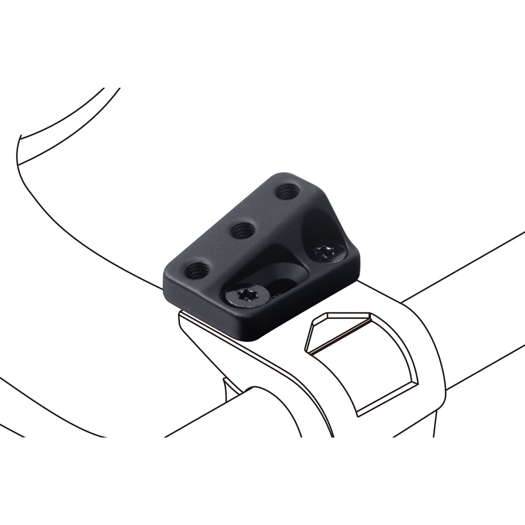 Aerobar Armrest Pad Wedge - 15 Degree - Pair