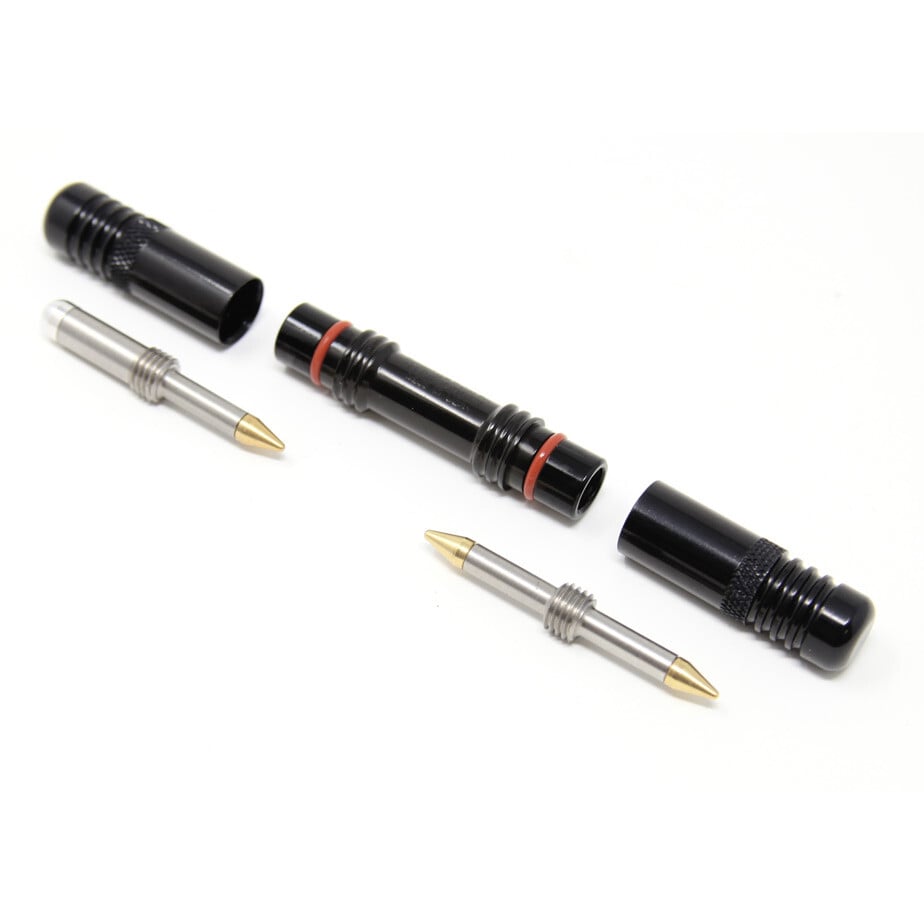 Racer Pro tubeless bicycle tyre repair kit - Black