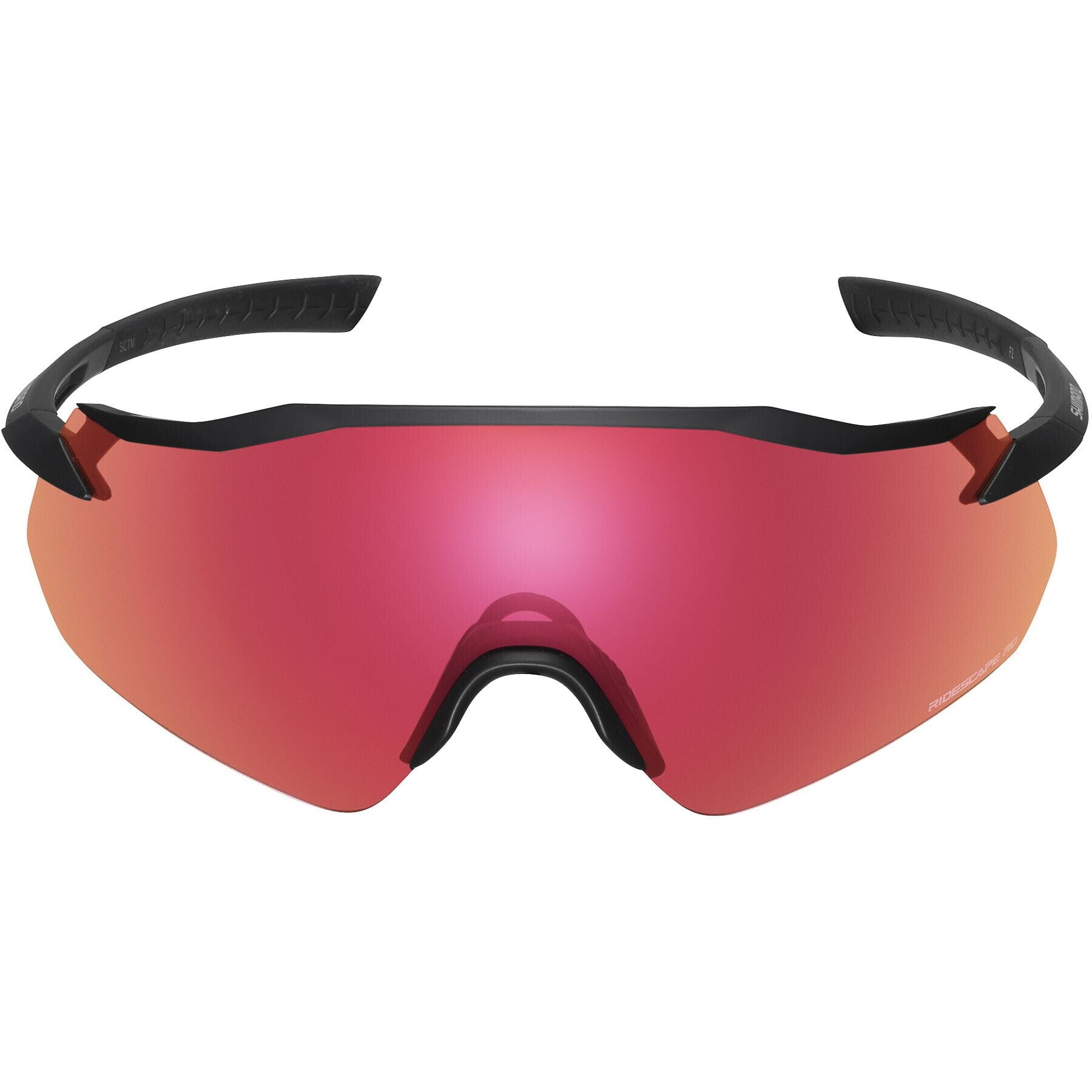 Equinox Glasses, Metallic Black, RideScape Road Lens