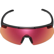 S-PHYRE Glasses, Metallic Black, RideScape Road Lens
