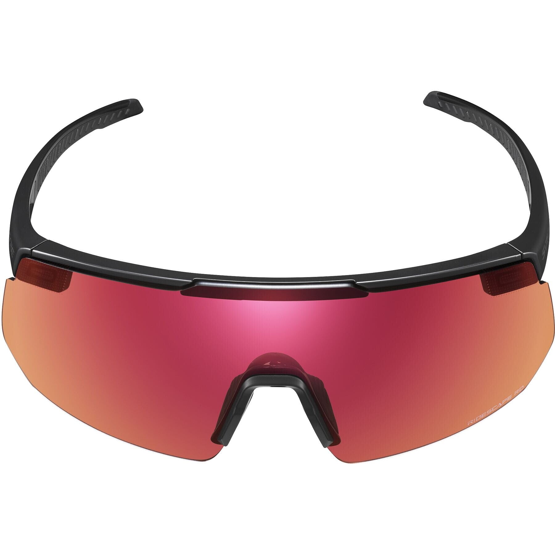 S-PHYRE Glasses, Metallic Black, RideScape Road Lens
