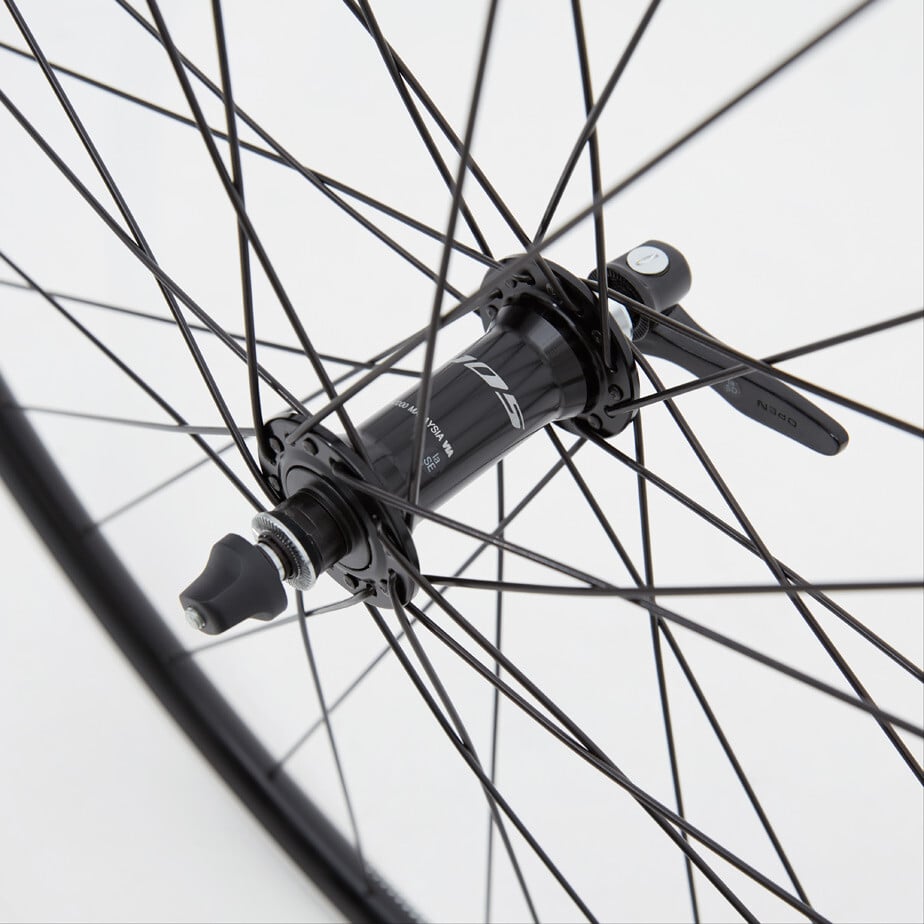 Road Front Wheel Shimano 105 Hub DT R 460 Rim black 700c