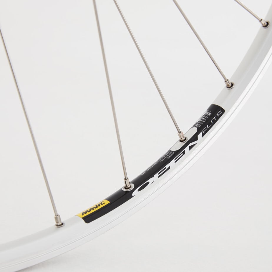 Road Front Wheel Shimano RS400 Hub Mavic Open Elite Rim silver 700c