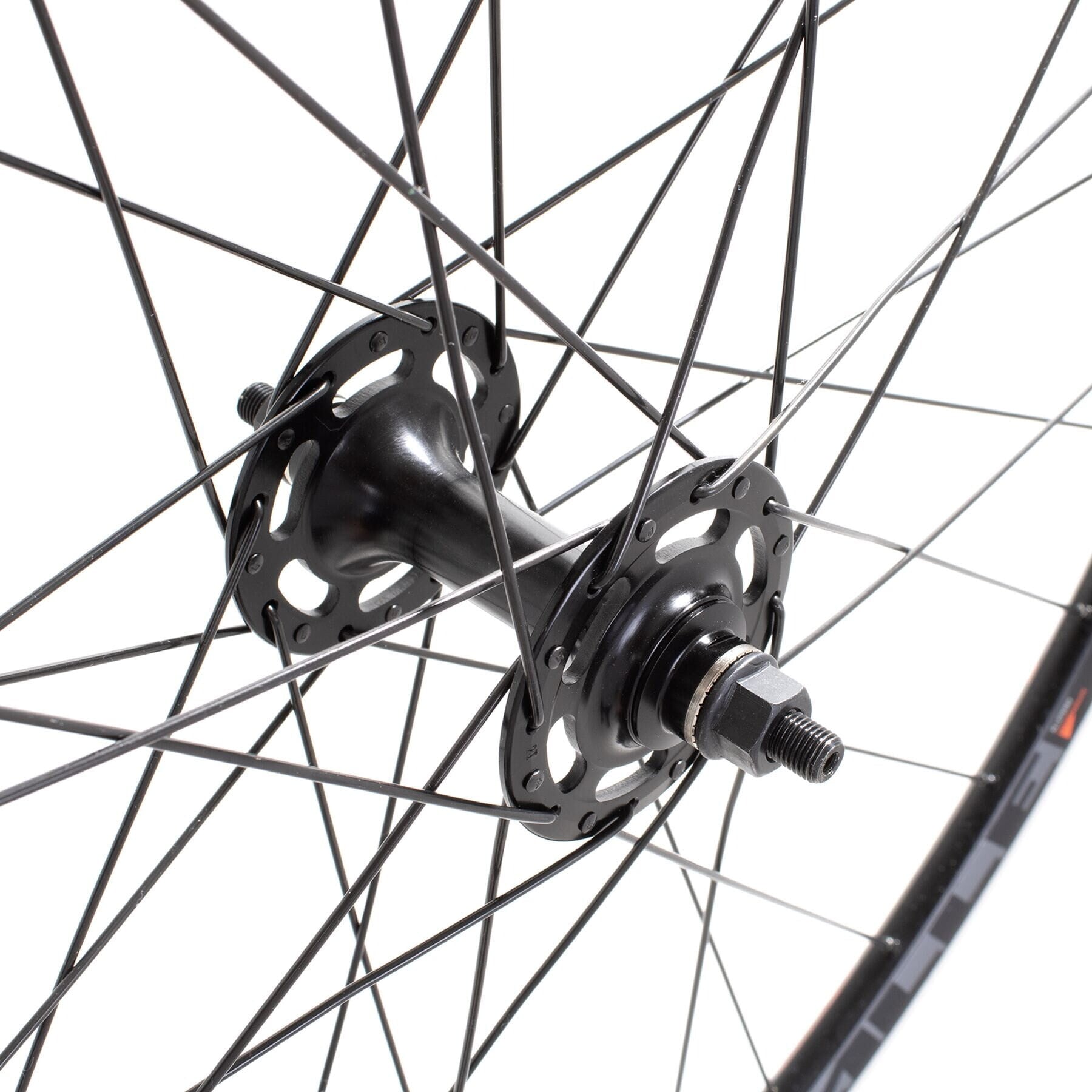 Front Track Wheel black 700c