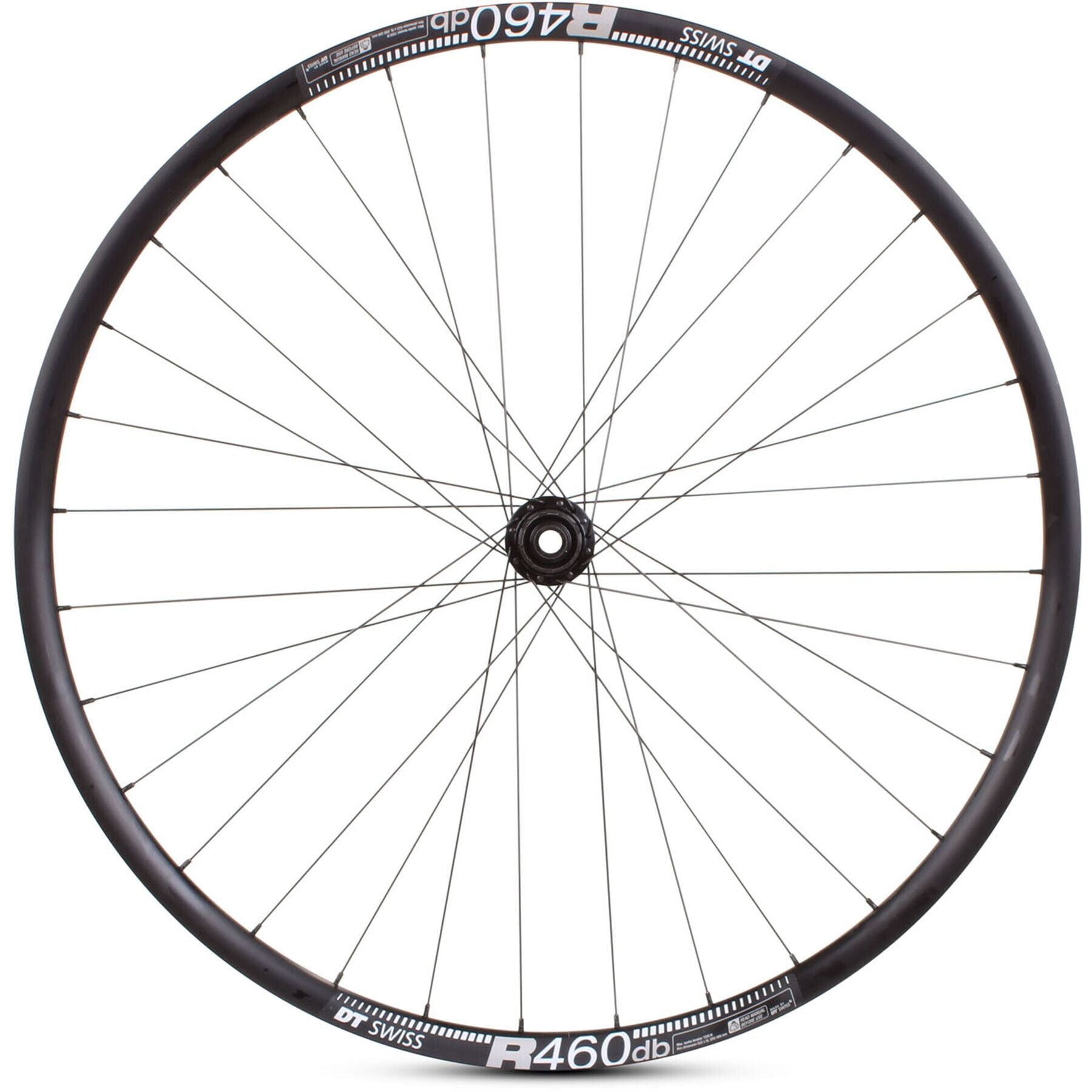 Road Rear Disc Wheel Shimano 105 CL Hub TA 142x12mm DT R 460 Rim black 700c