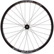 Gravel Front Wheel DT 370 CL Hub TA 100x12mm  G 540 Rim TLR black 650B