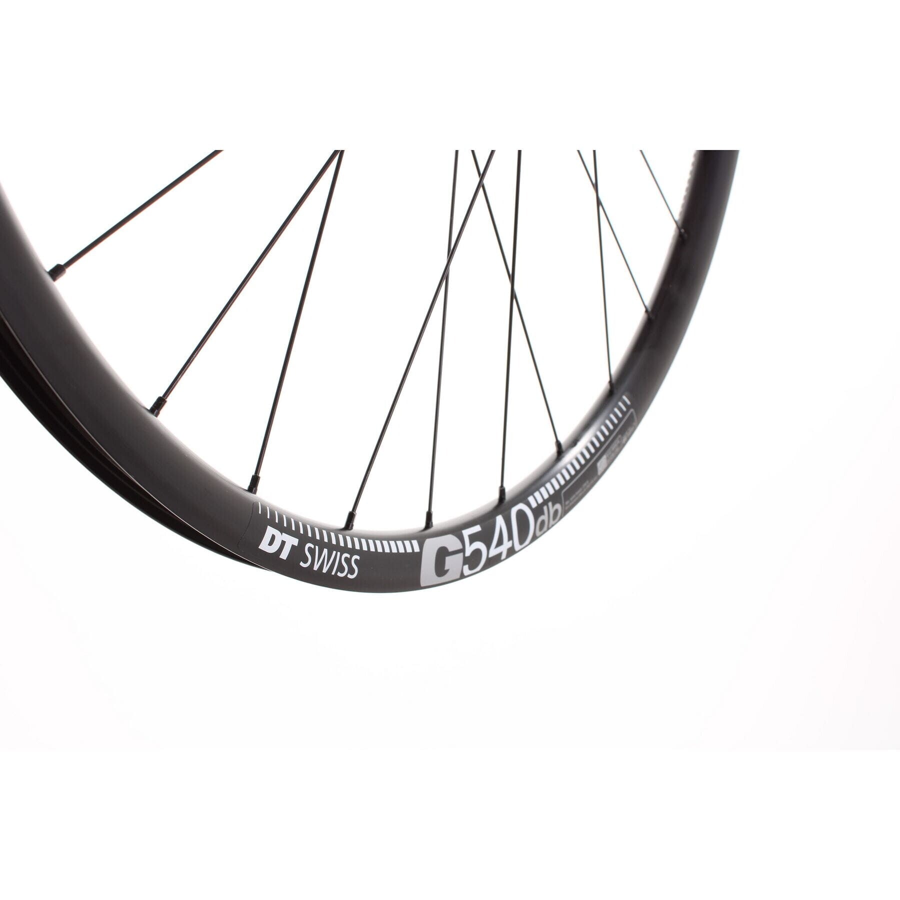 Gravel Front Wheel DT 370 CL Hub TA 100x12mm  G 540 Rim TLR black 650B