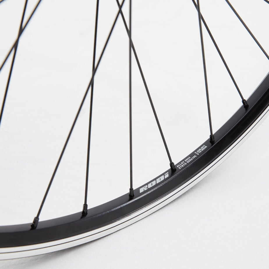 MTB Front Quick Release Wheel black 26 inch