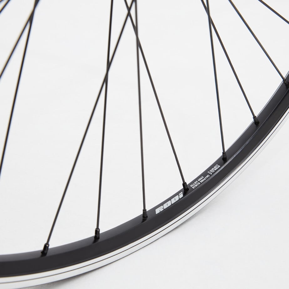 MTB Rear Quick Release Screw On Wheel black 27.5 inch