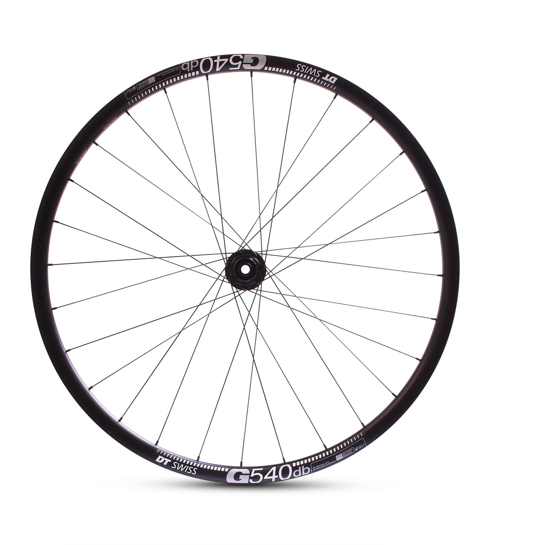 Gravel Rear Wheel DT 370 CL Hub G 540 Rim TLR black 700c