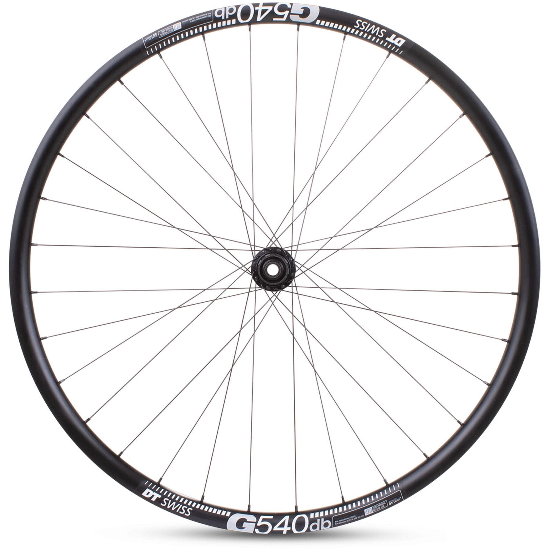 Gravel Rear Wheel Shimano 105 CL Hub TA 142x12 G 540 Rim TLR black 700c