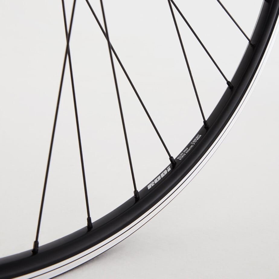 Hybrid Front Quick Release Wheel black 700c
