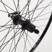 Hybrid Rear Quick Release Cassette Wheel black 700c