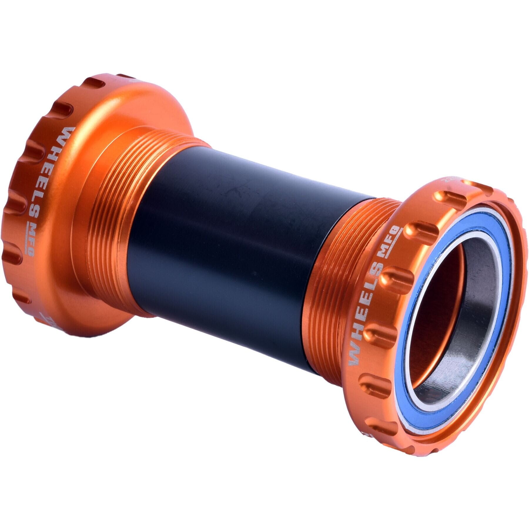 BSA Threaded Frame ABEC-3 Bearings For 30mm Cranks - Orange