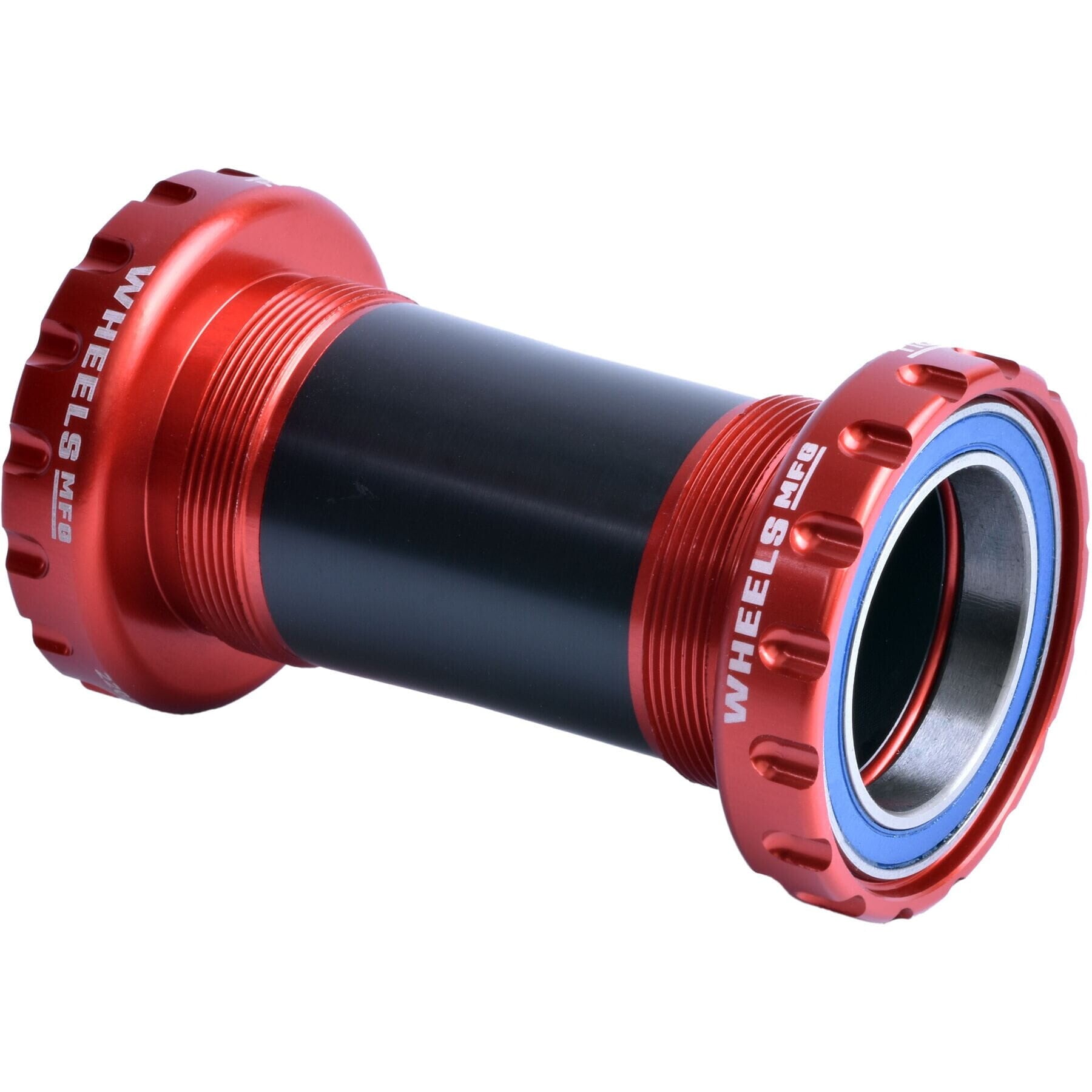 BSA Threaded Frame ABEC-3 Bearings For 30mm Cranks - Red