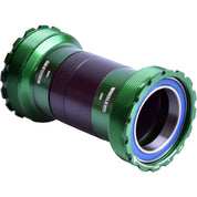T47 Inboard Angular Contact Bearings For 30mm Cranks - Green