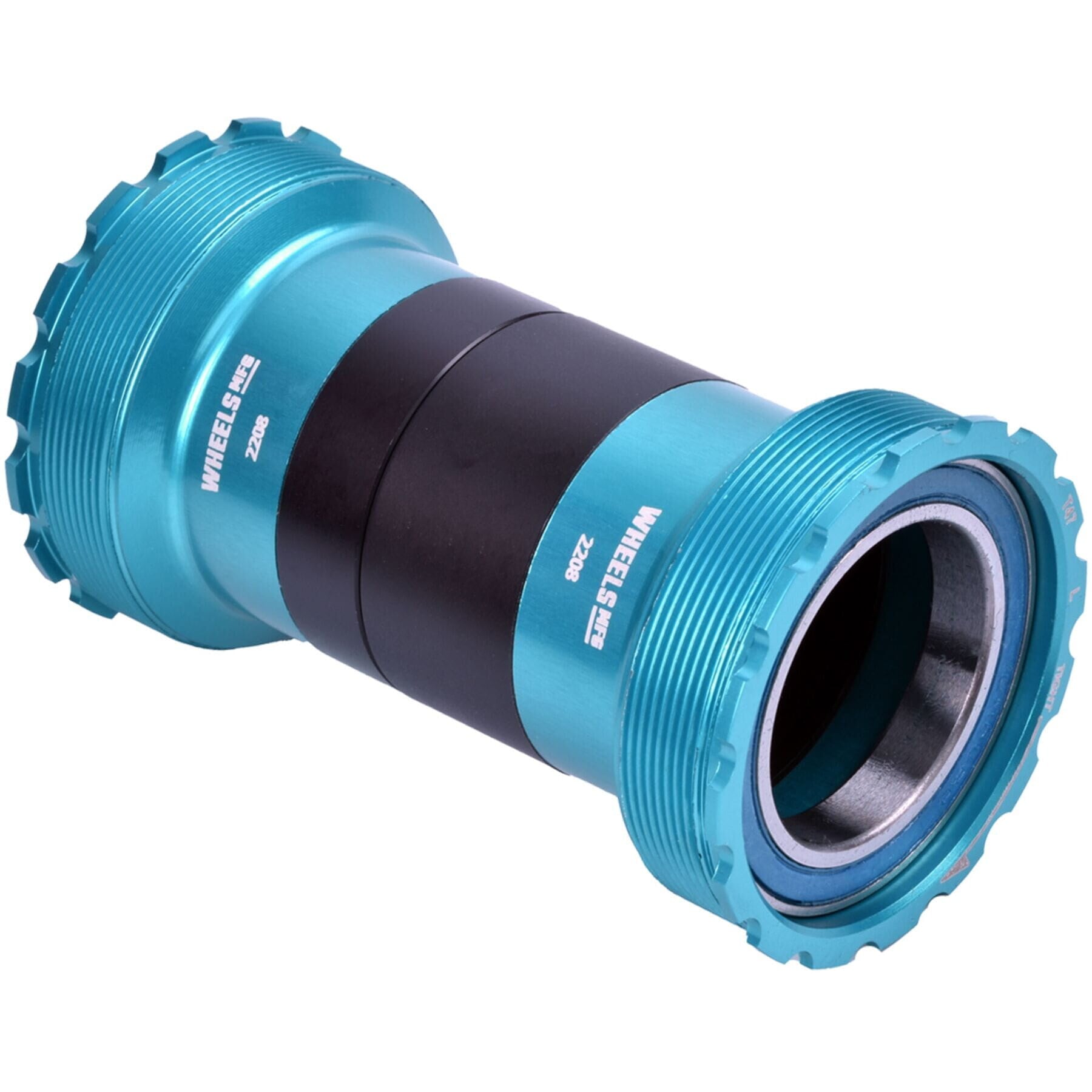 T47 Inboard Angular Contact Bearings For 30mm Cranks - Teal