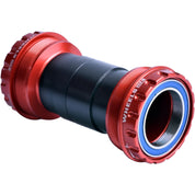 T47 Outboard Angular Contact Bearings For 30mm Cranks - Red