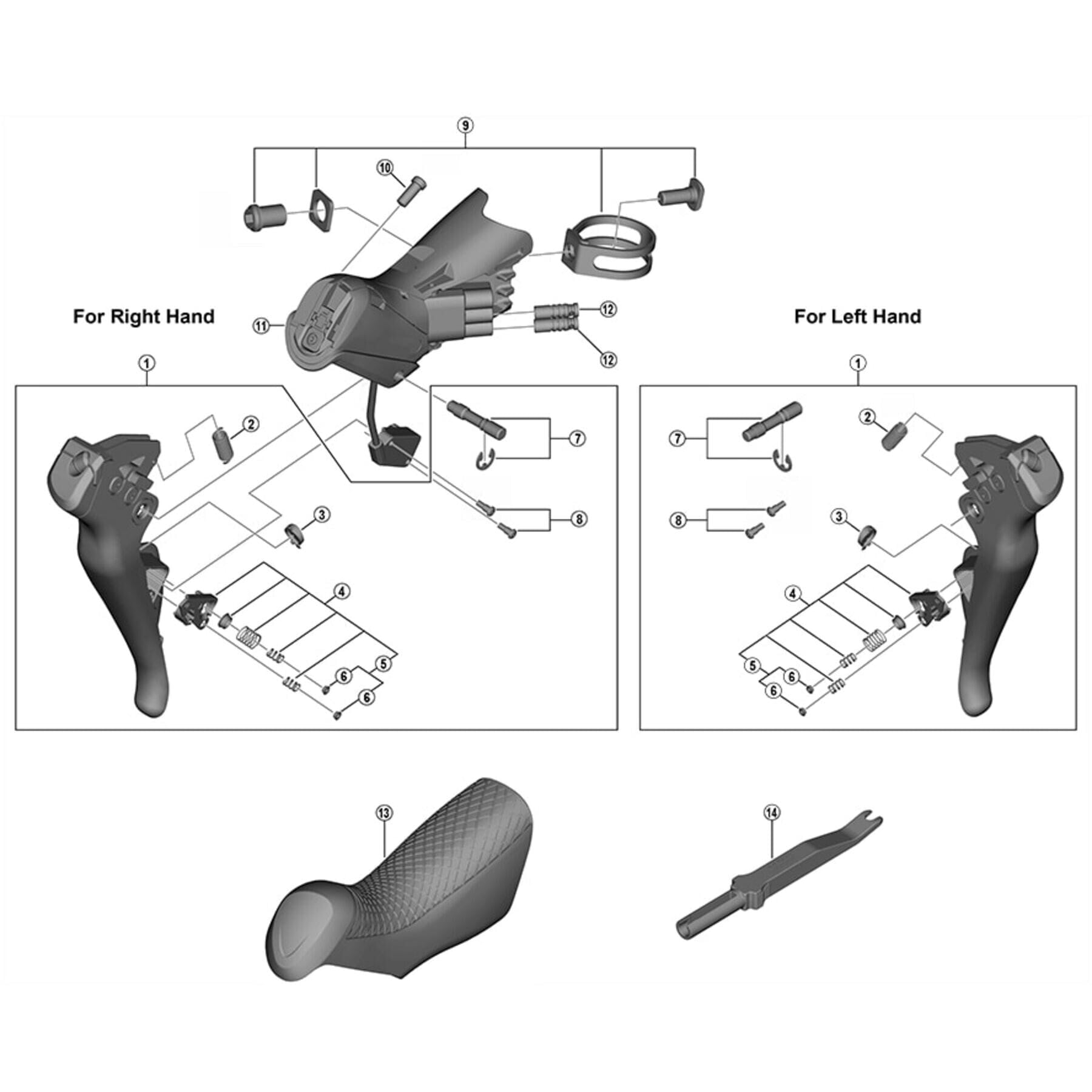 ST-R9150 Bracket Covers, Pair