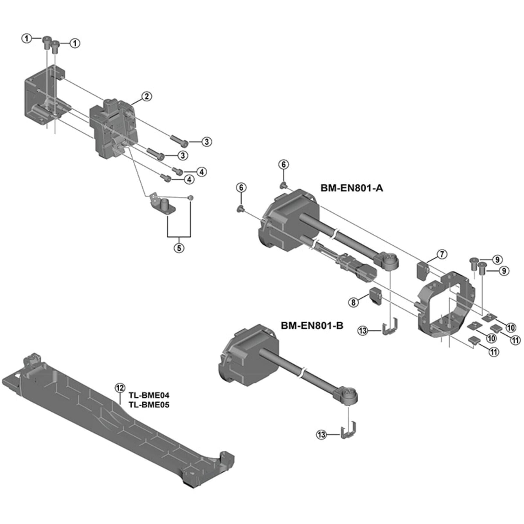 BM-EN801-A upper mount unit